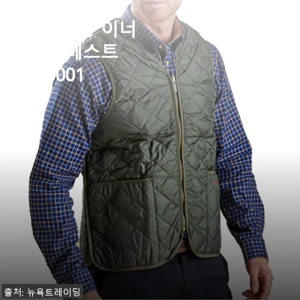 바버 퀼팅 이너 조끼 베스트 MLI0001 사용후기