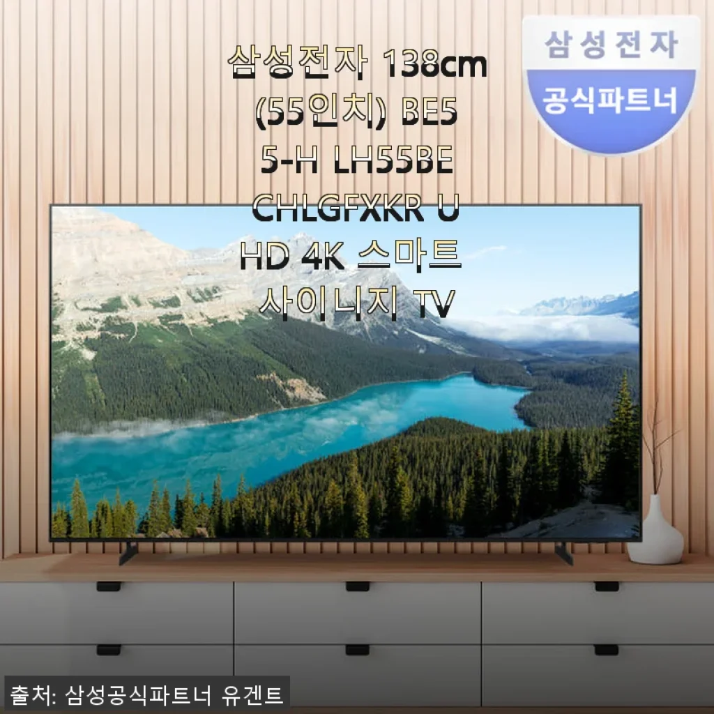 삼성전자 138cm(55인치) BE55-H LH55BECHLGFXKR UHD 4K 스마트 사이니지 TV 사용후기