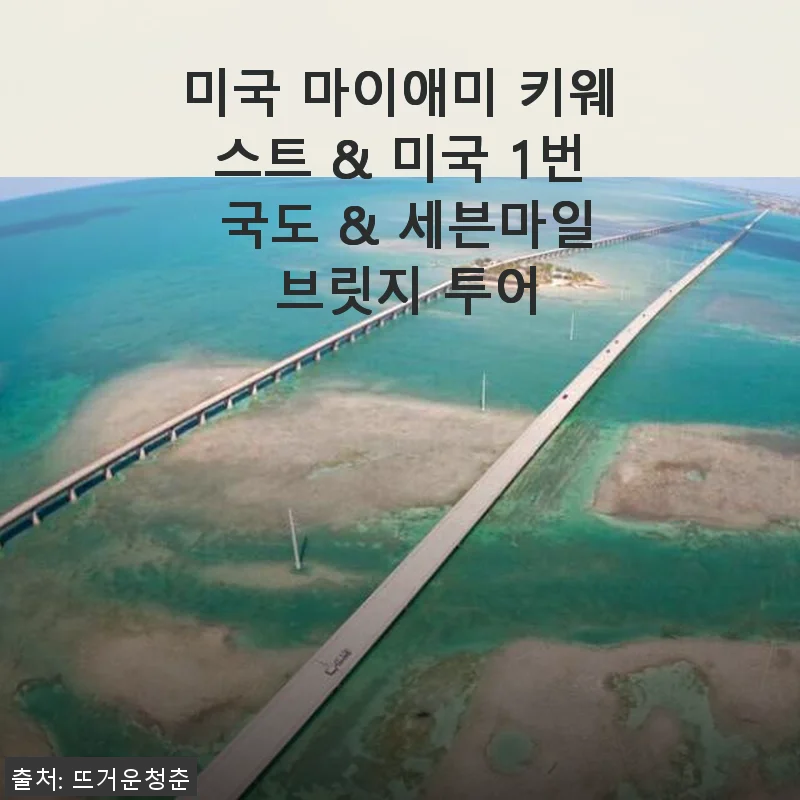 미국 마이애미 키웨스트 & 세븐마일 브릿지 투어, 직접 경험한 생생한 후기