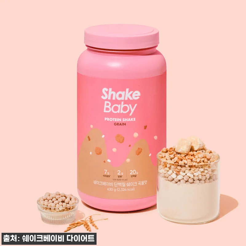 쉐이크베이비 단백질 쉐이크 곡물맛 6 관련 이미지 1