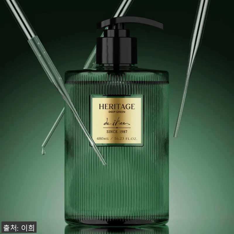 이희 헤리티지 딥그린 샴푸 480ml 관련 이미지 2