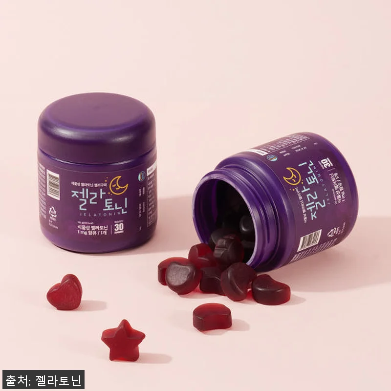 젤라토닌 식물성 멜라토닌 젤리 1mg 관련 이미지 2