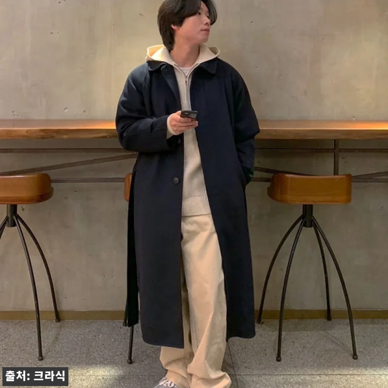 프리미엄 핸드메이드 울 롱코트 사용후 관련 이미지 2