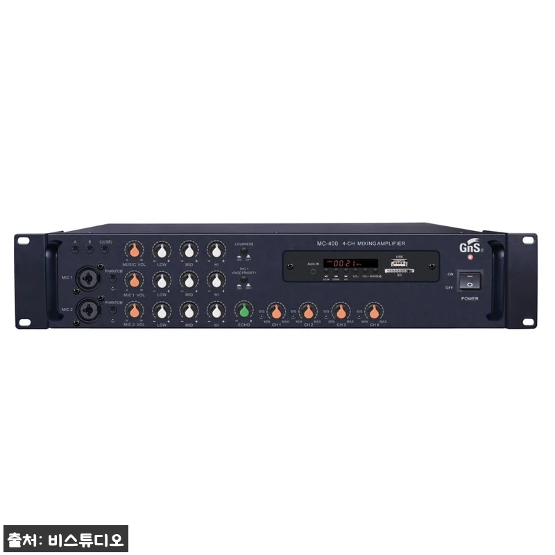 GNS MC-400 4채널 앰프 US 관련 이미지 2