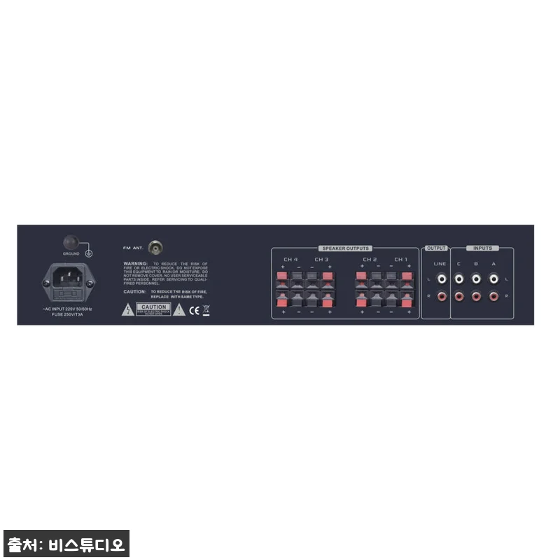 GNS MC-400 4채널 앰프 US 관련 이미지 3