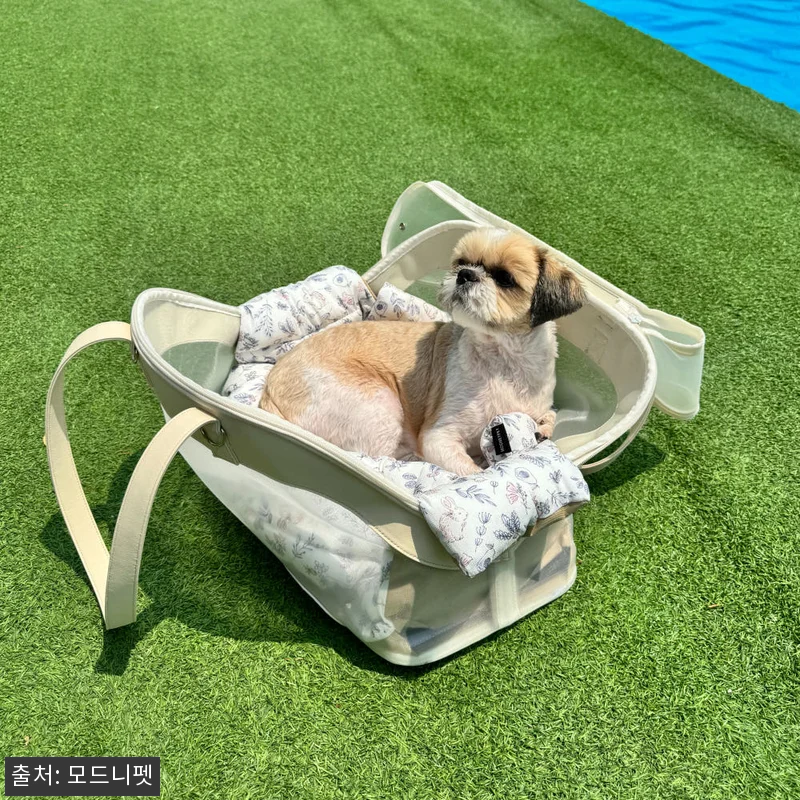 강아지가방 메쉬 숄더백 애견 이동가방 관련 이미지 5