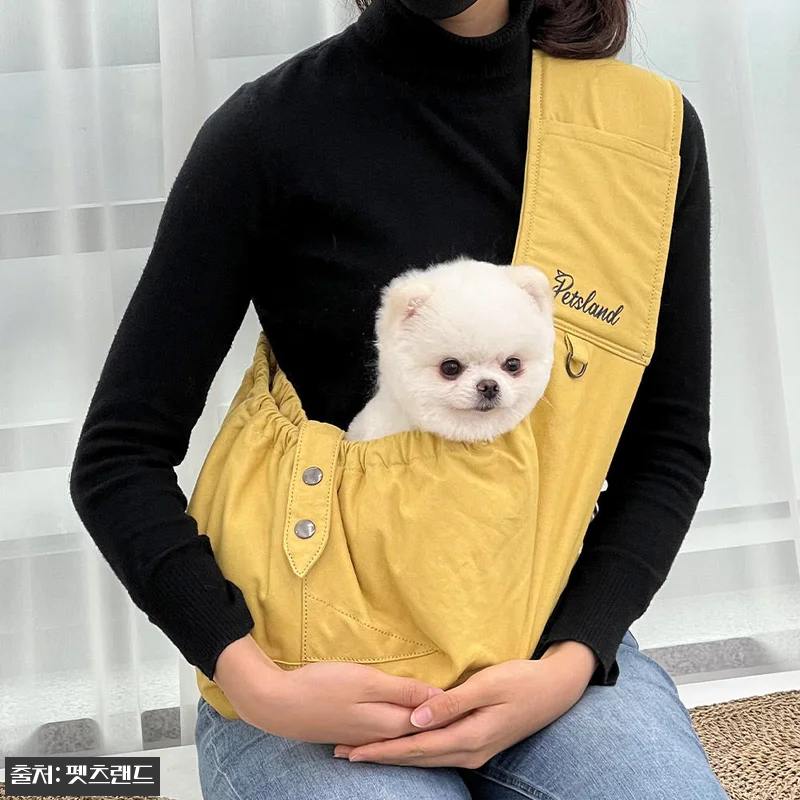강아지 포대기 슬링백 애견 러브썸M 관련 이미지 5