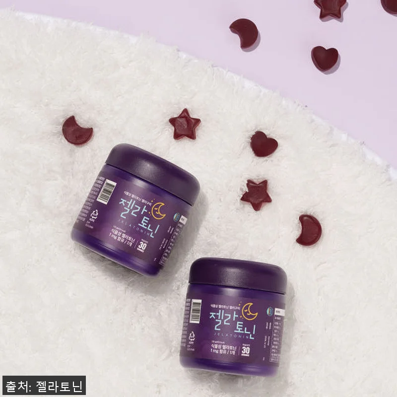 젤라토닌 식물성 멜라토닌 젤리 1mg 관련 이미지 6