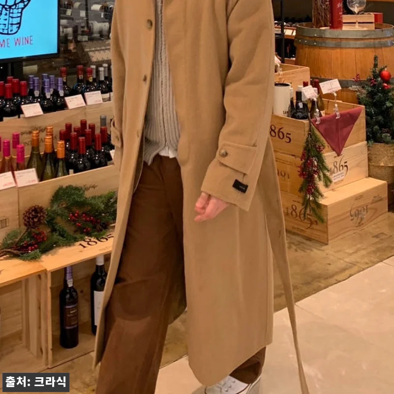 프리미엄 핸드메이드 울 롱코트 사용후 관련 이미지 6