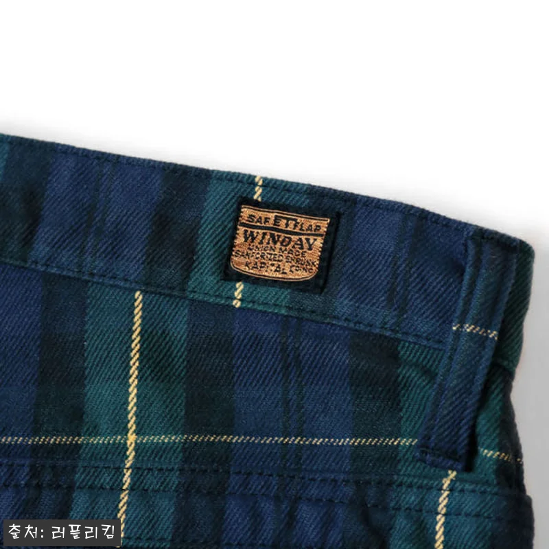 KAPITAL 캐피탈 11oz 타탄체 관련 이미지 7