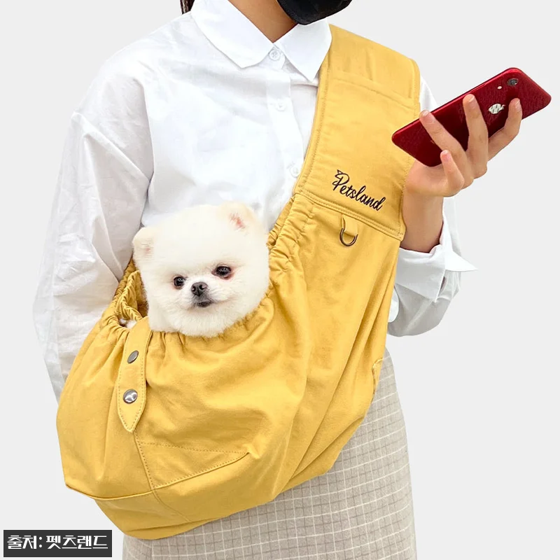 강아지 포대기 슬링백 애견 러브썸M 관련 이미지 7