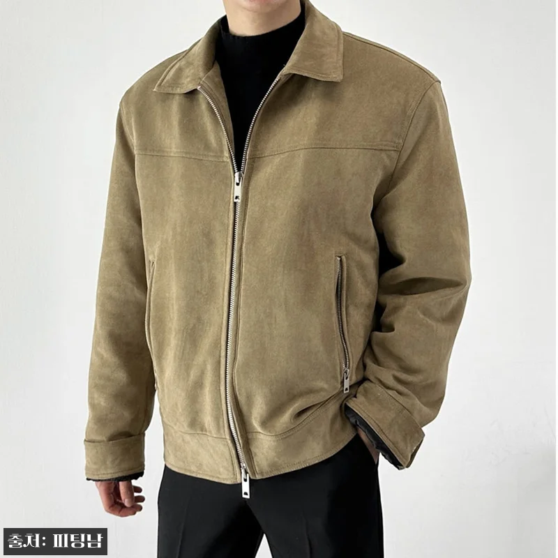 남자 길마틴 스웨이드 트러커 자켓 사 관련 이미지 9