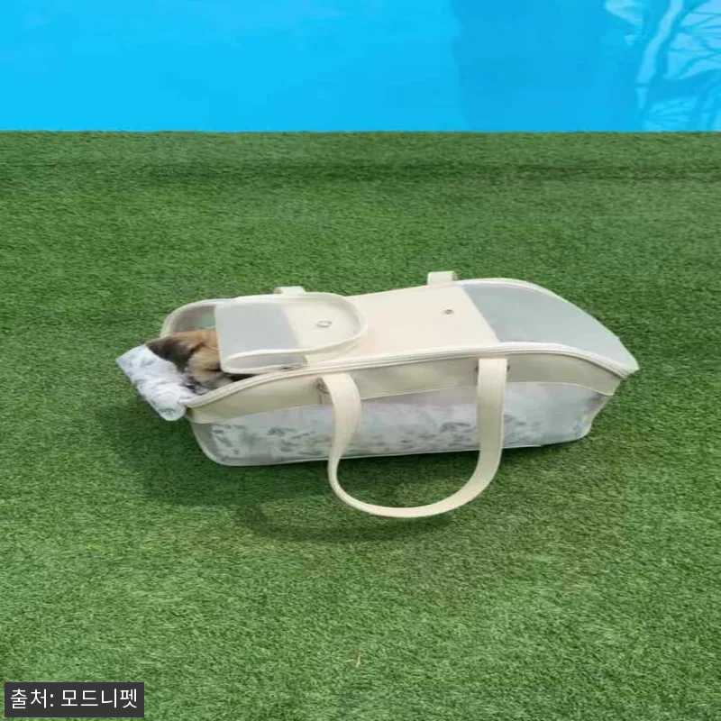 강아지가방 메쉬 숄더백 애견 이동가방 관련 이미지 10