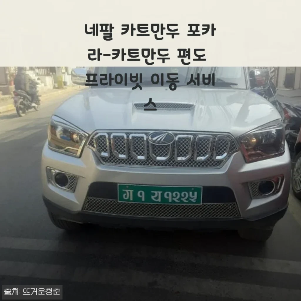 네팔 카트만두 포카라-카트만두 편도 프라이빗 이동 서비스 사용후기