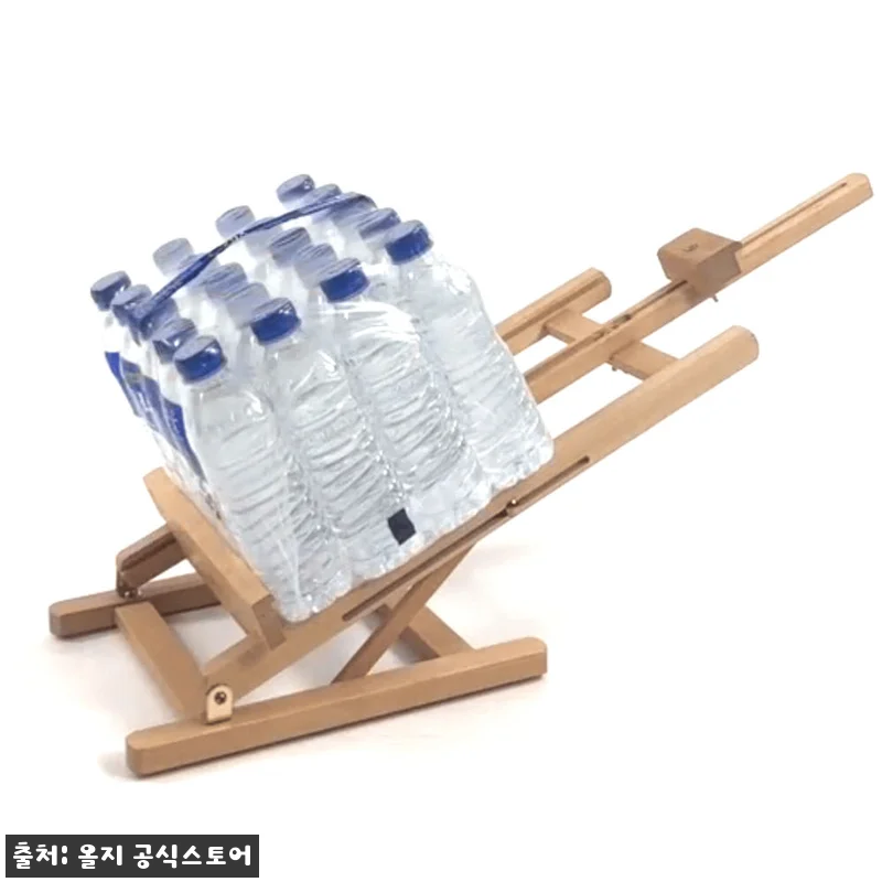 올지 테이블 이젤 원목 접이식 휴대용 관련 이미지 1