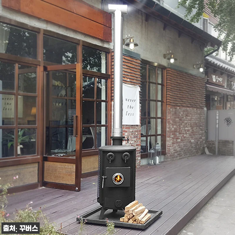 꾸버스 한라 30 화목난로 직접 사용 관련 이미지 2