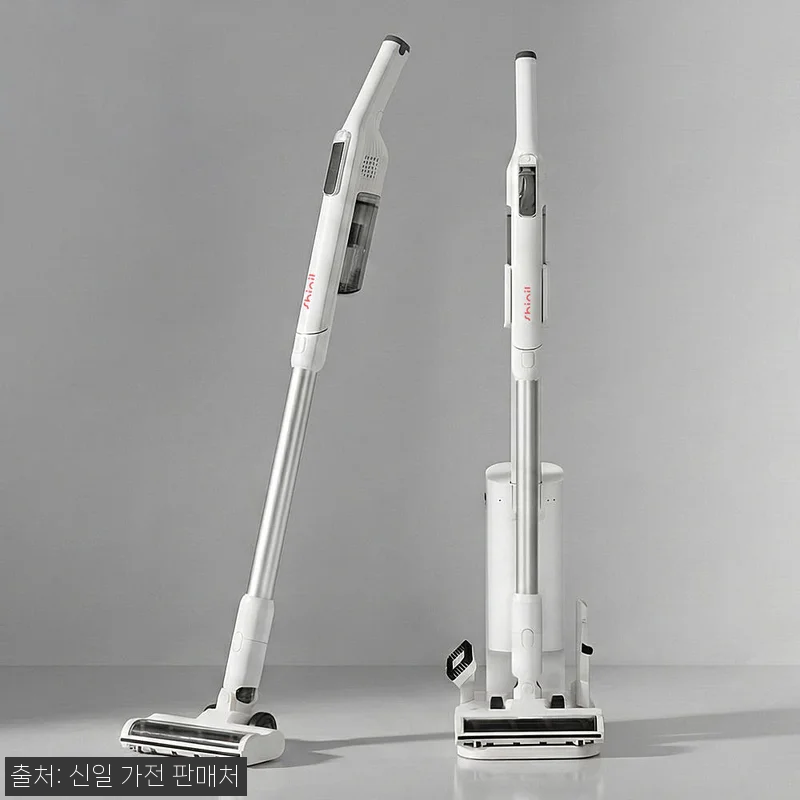 원룸에 딱 맞는 신일 슬림 무선청소기 관련 이미지 2