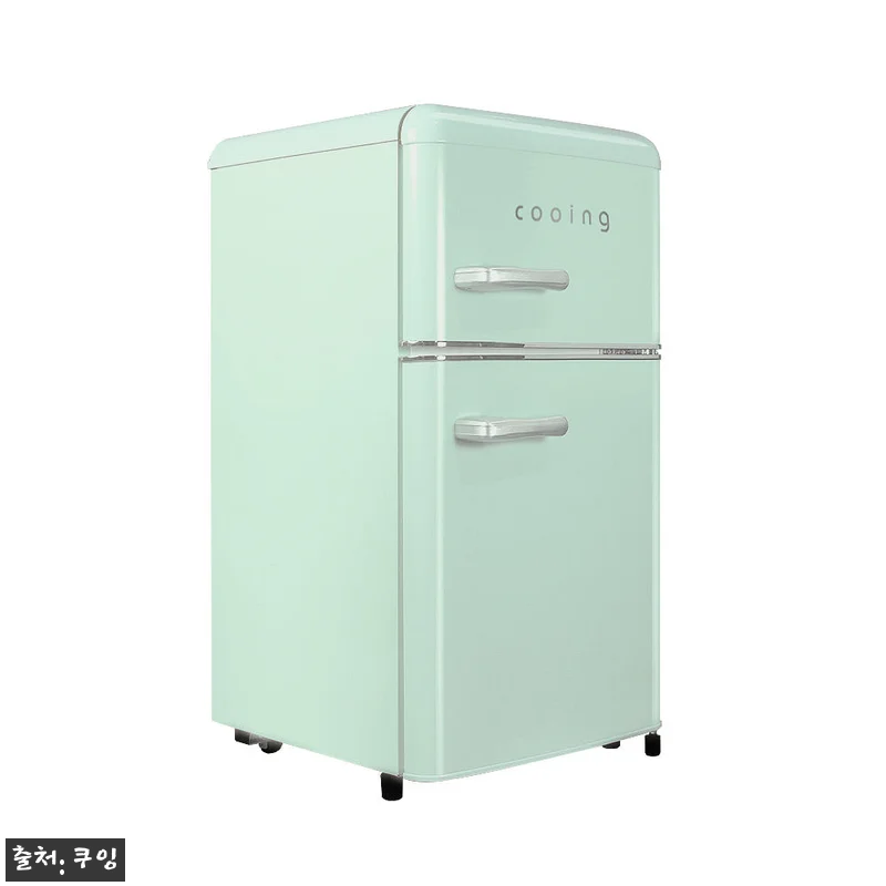 쿠잉 레트로 미니냉장고 REF-D85 관련 이미지 2