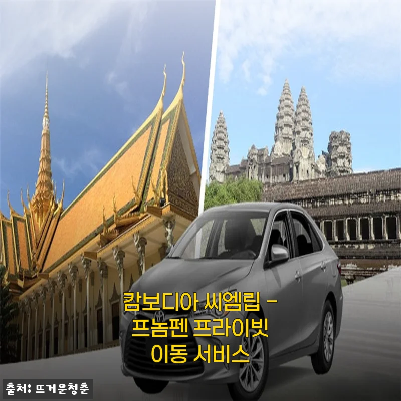 캄보디아 씨엠립-프놈펜 프라이빗 이동 서비스 이용 후기, 가족여행에 딱!