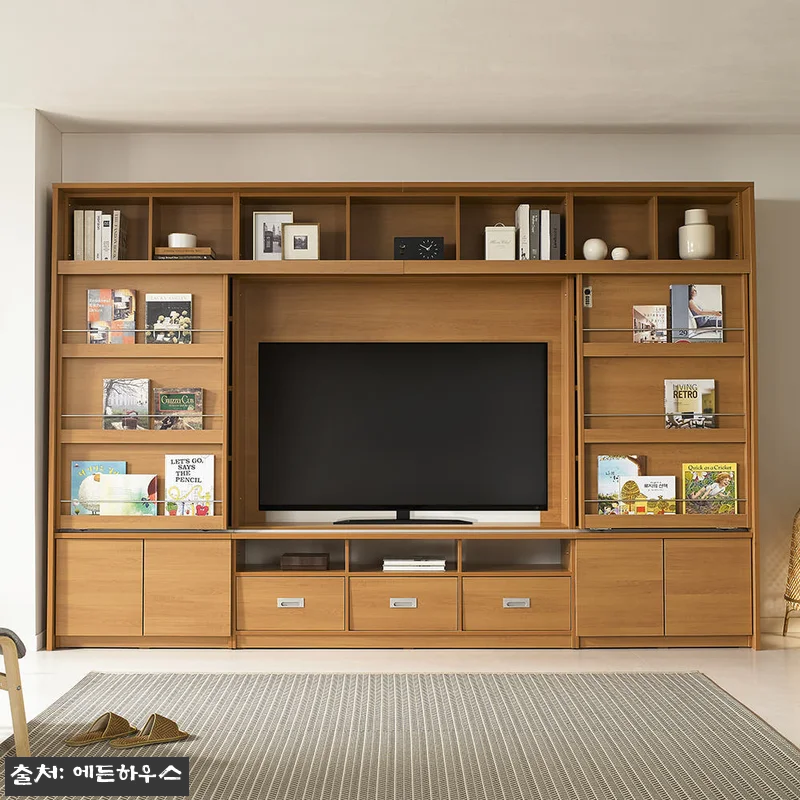 에든 거실 서재화 TV 전면책장 GT 관련 이미지 2