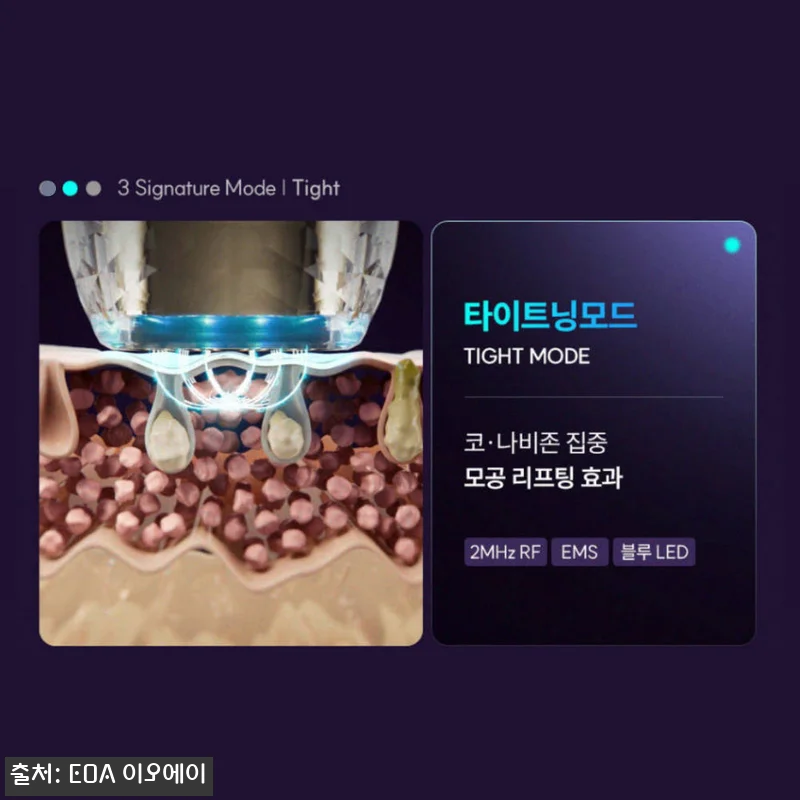 이오에이 풀텐자 모공지우개, RF&middot;E 관련 이미지 2