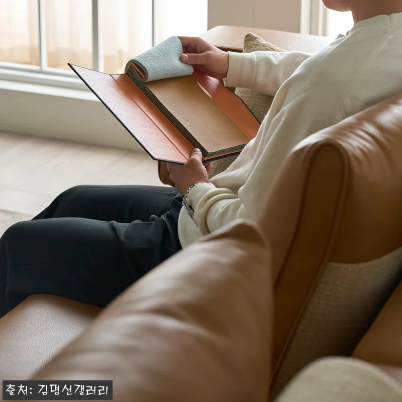 이태리 천연 통가죽 소파 4인용 시에 관련 이미지 3