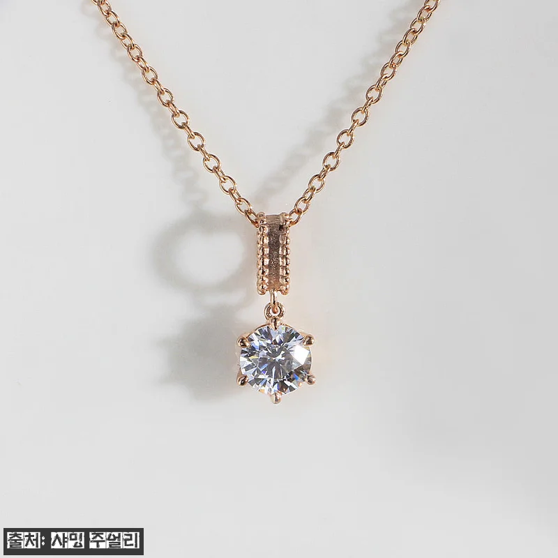 7부 천연 다이아 목걸이 우신 GIA 관련 이미지 4