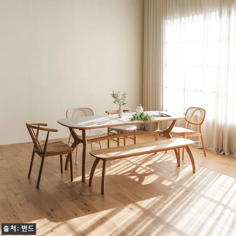 번드 카린 포세린 세라믹 타원 원목 관련 이미지 5