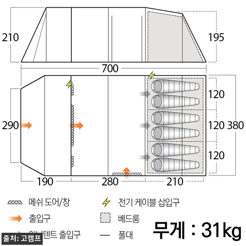 반고 리스모어 TC 600XL 클라우 관련 이미지 1