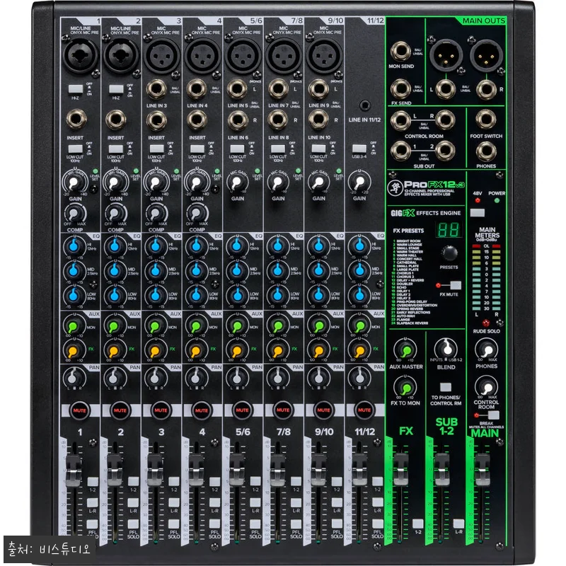 MACKIE ProFX12v3 맥키 관련 이미지 1