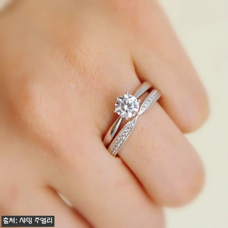 샤밍 주얼리 천연 다이아 반지, 프로 관련 이미지 1