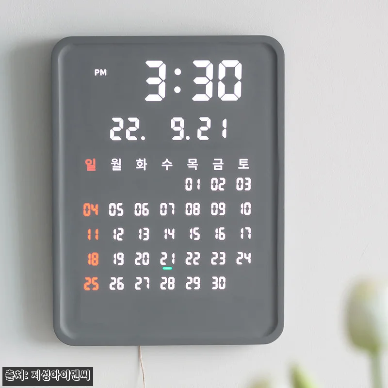 플라이토 포시즌 전자달력 LED 벽시 관련 이미지 2