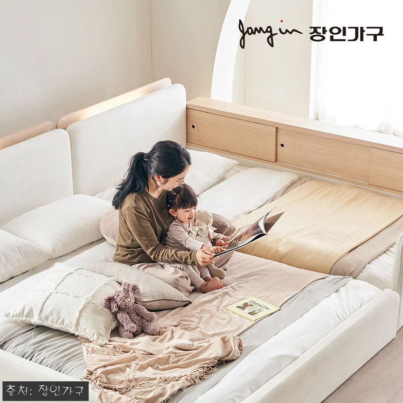 장인가구 하랑 E0 패브릭 볼드헤드 관련 이미지 3