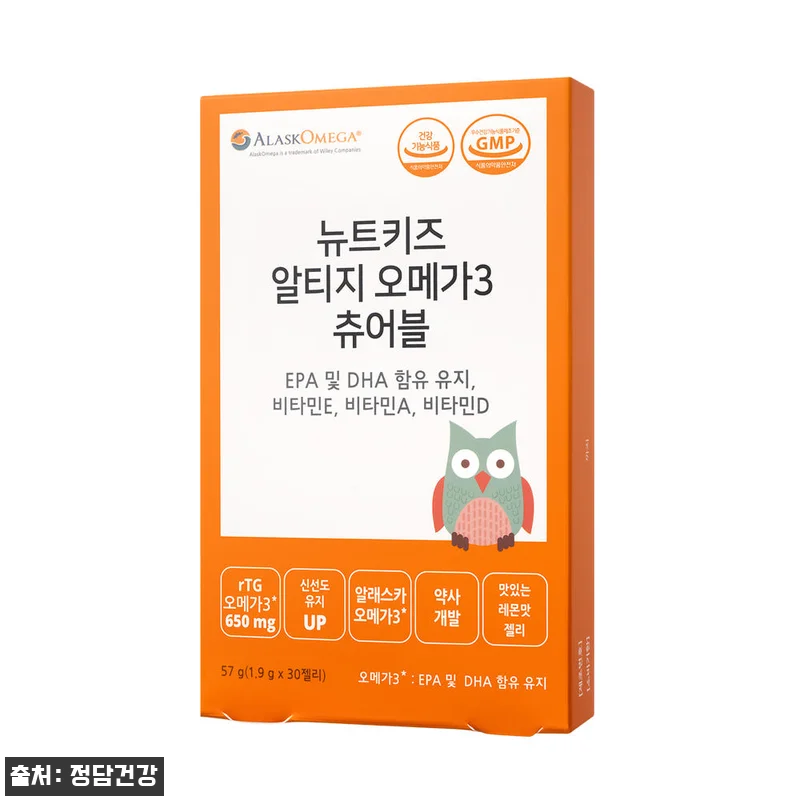 뉴트키즈 알티지 오메가3 츄어블 30 관련 이미지 4