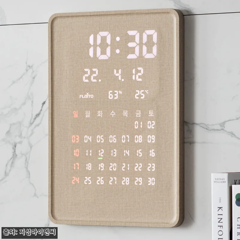 플라이토 포시즌 전자달력 LED 벽시 관련 이미지 5