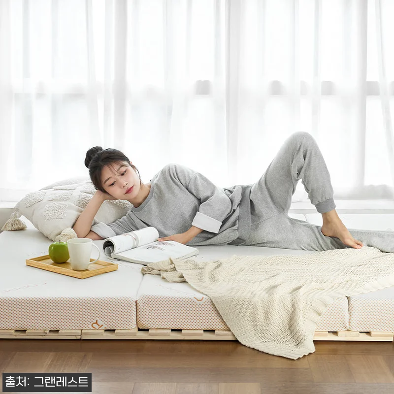 그랜레스트 발칸 메모리폼 일체형 토퍼 10cm Q 화이트, 침실 분위기까지 산뜻하게 바꾸는 이슈템 18 그랜레스트 발칸 메모리폼 일체형 토퍼 관련 이미지 6