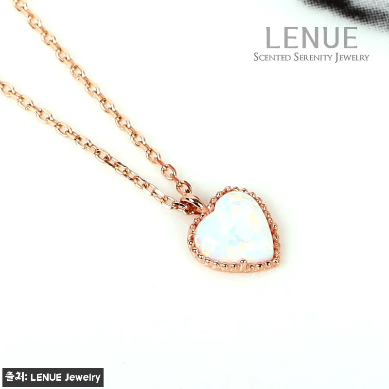 레뉴 화이트 오팔 로레트 캐보션 하트 목걸이, 14K 골드 생일 선물로 눈여겨볼 이유 17 레뉴 화이트 오팔 로레트 캐보션 하트 관련 이미지 6