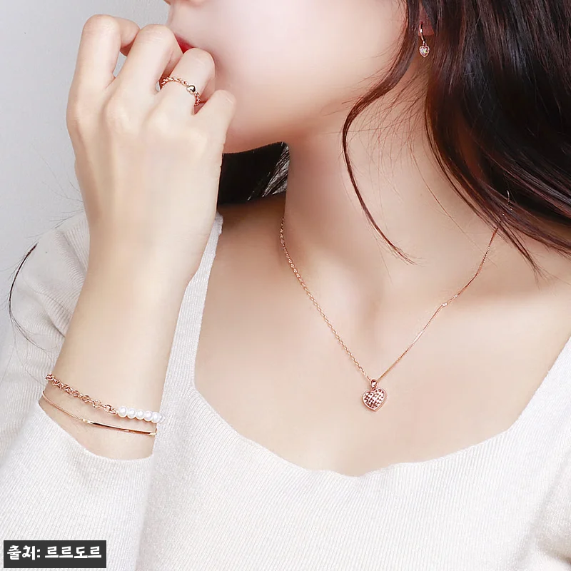 르르도르 14K 18K 컷팅 하트 펜 관련 이미지 8