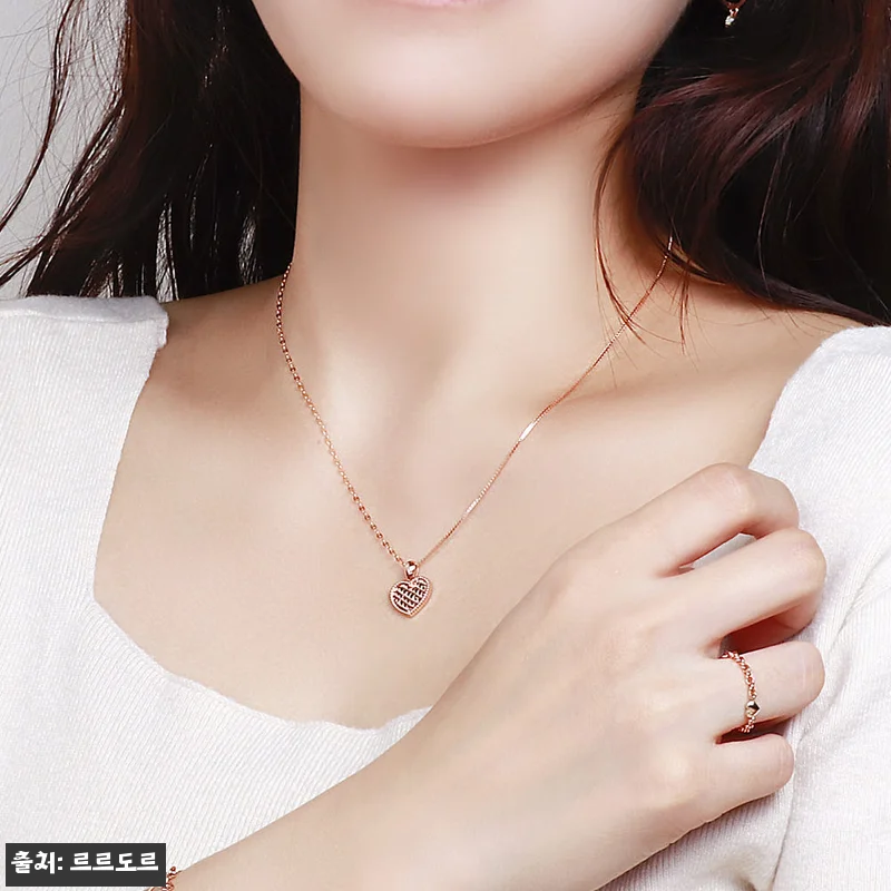 르르도르 14K 18K 컷팅 하트 펜 관련 이미지 9