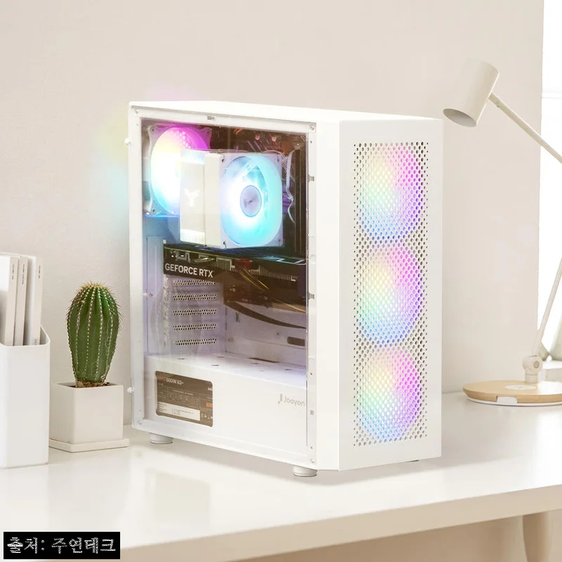 Home 69 주연테크 카운터 D475F46P 화이트, RTX4060 게이밍 데스크탑 할인·적립 조건 한눈에 보기