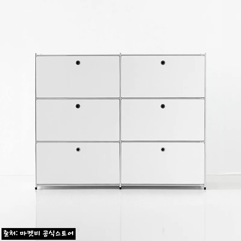 심플리 2x3 수납장 6문 BC134 퓨어화이트, 152cm 수납가구 찾는다면 체크할 이슈템