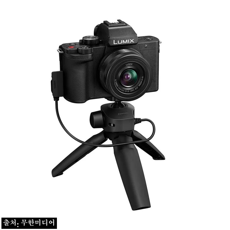 Home 64 파나소닉 DC G100DV 루믹스 미러리스 카메라 슈팅그립 + 12-32 렌즈, 브이로그 입문용으로 눈여겨볼 구성