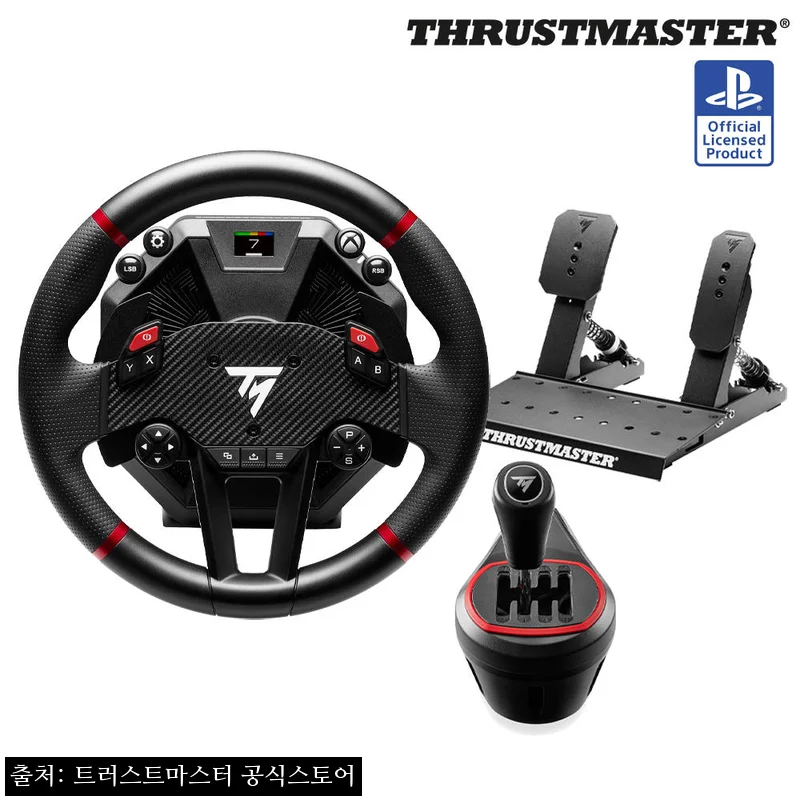 트러스트마스터 T598 다이렉트드라이브 휠 + TH8S 쉬프터 패키지 PS, 구매 전 체크한 공식 구성과 혜택