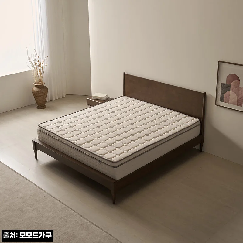 Home 73 모모드 원스테이 고무나무 원목 침대프레임 EK 1930 월넛, 이스턴킹 침대프레임 구매 전 체크 후기