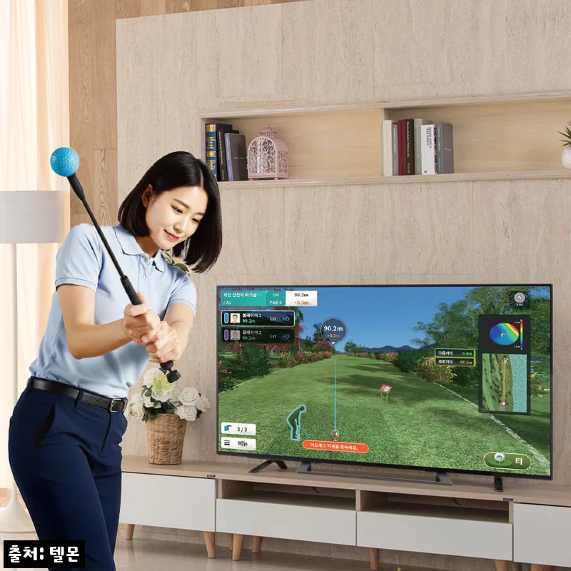 텔몬 파크골프채 홈파크골프 스윙연습기, 실내 파크골프 연습용으로 눈여겨볼 이슈템