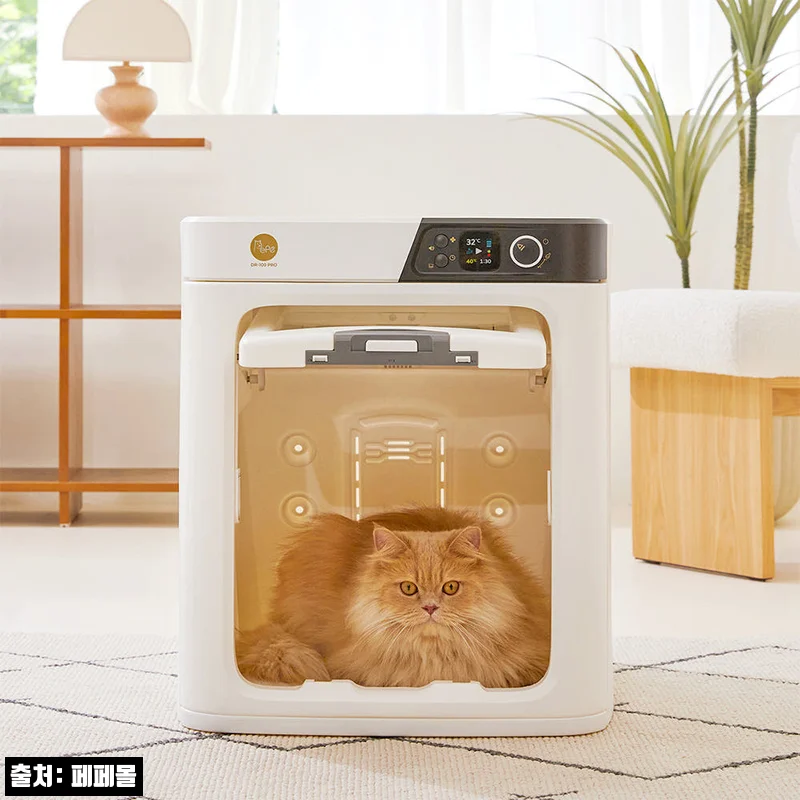 페페 펫드라이룸 DR-100PRO 찐후기, 11kg 이하 소형견 목욕 후 말리기 한결 편해진 이슈템